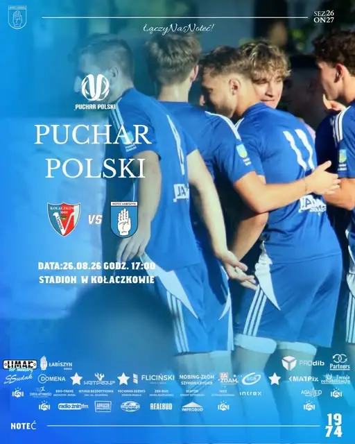 Puchar Polski: Noteć Łabiszyn zagra w Kołaczkowie. Debiuty w składzie