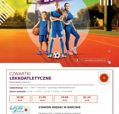 Rusza kolejna edycja Czwartków Lekkoatletycznych w Barcinie