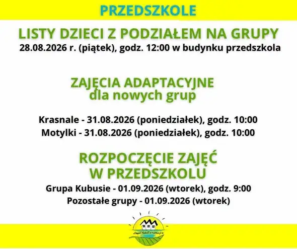 Witajcie w nowym roku szkolnym 2026/2027!