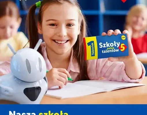 Szkoła zbiera Talenciaki w akcji Lidla „Szkoły Pełne Talentów”