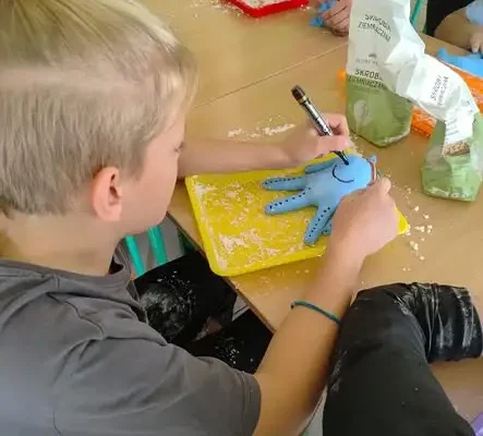 Warsztaty polisensoryczne w Szkole Podstawowej nr 1 w Barcinie