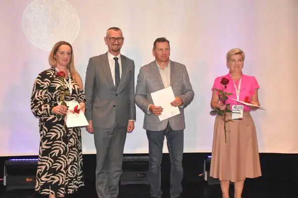 Sołtysi z gminy Łabiszyn wyróżnieni na I Samorządowym Forum Sołtysów w Barcinie