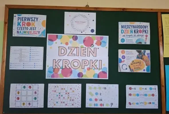 Międzynarodowy Dzień Kropki w szkole – matematyka pełna kreatywności