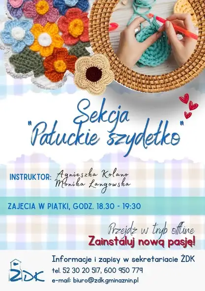 Żniński Dom Kultury zaprasza na nabór do sekcji artystycznych