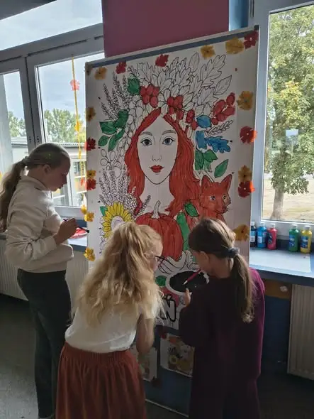 Powitanie jesieni w Szkole Podstawowej w Janowcu Wielkopolskim