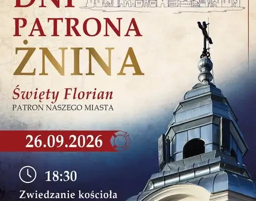 Dni Patrona Żnina – zwiedzanie kościoła św. Floriana już 26 września
