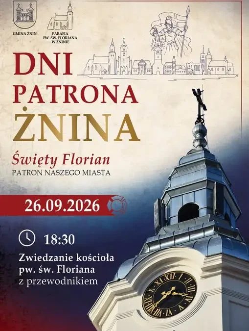 Dni Patrona Żnina – zwiedzanie kościoła św. Floriana już 26 września