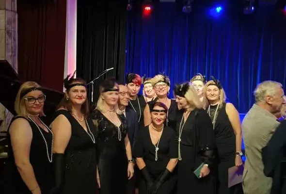 Zespół Zgrane w mieście na finale Festiwalu Piosenki Retro w Warszawie