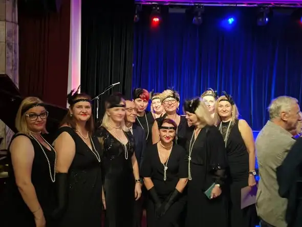 Zespół Zgrane w mieście na finale Festiwalu Piosenki Retro w Warszawie