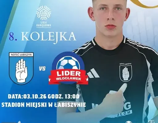 Łabiszyńska Noteć przed trzecim z rzędu meczem z beniaminkiem