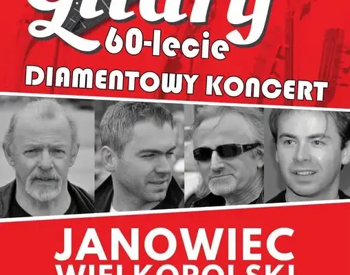 Konkurs w Janowcu Wielkopolskim: wygraj wejściówkę na koncert Czerwone Gitary