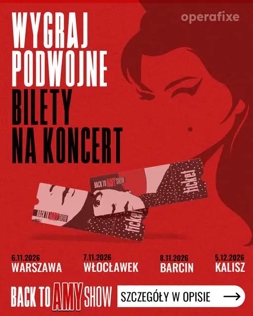 Konkurs: wygraj podwójne zaproszenia na BACK TO AMY SHOW w Barcinie