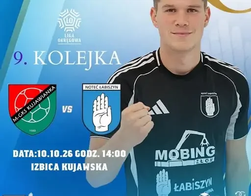 Noteć Łabiszyn z serią pięciu meczów bez porażki. Dziś wyjazdowe starcie w Lubieniu Kujawskim