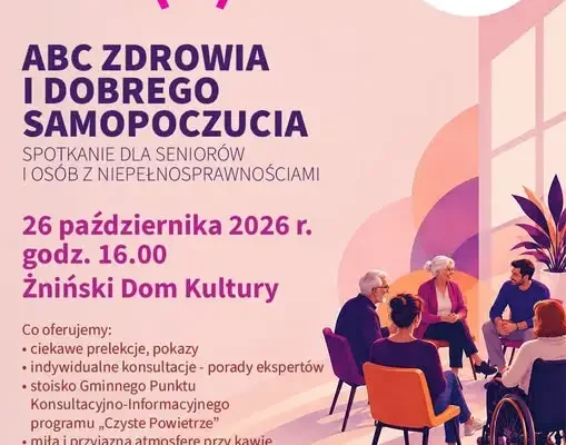 Żnin: spotkanie „Nie jesteś sam(a)” o zdrowiu i dobrym samopoczuciu