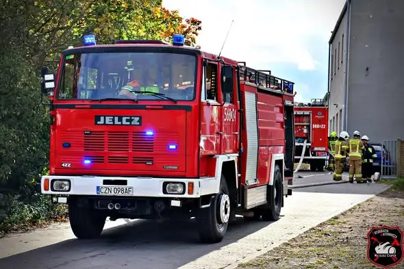 Pożar tartaku w Jeżewie? To były tylko ćwiczenia strażaków