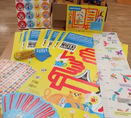 Barcińska biblioteka zaprasza przedszkolaki po wyprawki czytelnicze