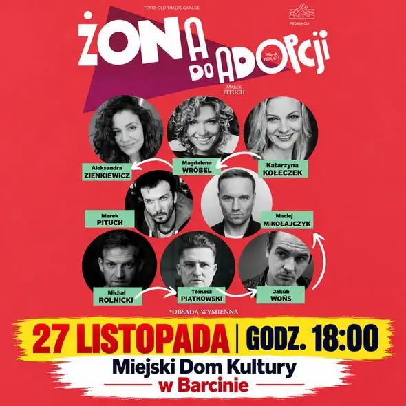 Trzy wyjątkowe wydarzenia w MDK Barcin już w listopadzie