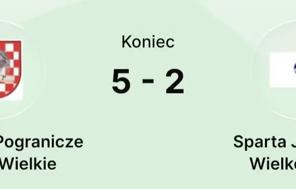 Sparta Janowiec Wielkopolski przegrywa z Kujawskim Pograniczem Jeziora Wielkie 2:5