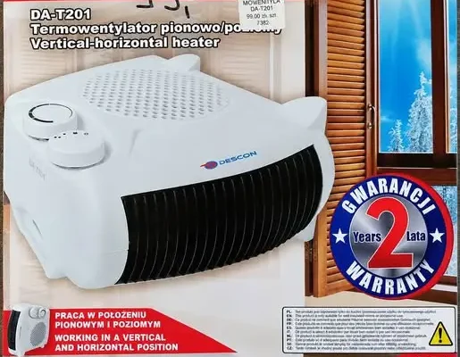 Termowentylator za 99 zł w Żelaznym – dogrzeje każde pomieszczenie