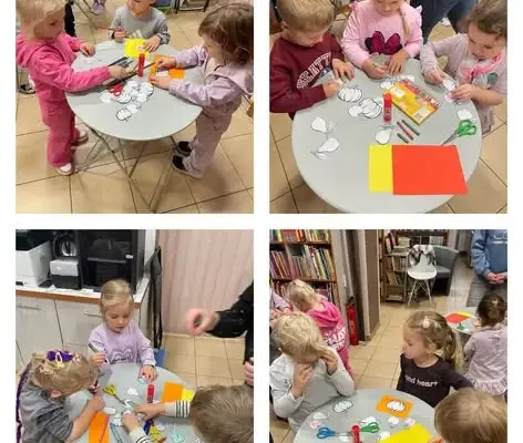 Przedszkolaki z Łabiszyna rozpoczęły „Książkową podróż” w bibliotece